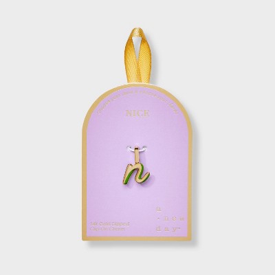 14K Gold Dipped Lower Case Letter Charm - A New Day™ Gold