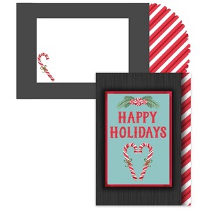 Masterpiece Studios Card Set Candy Cane Twist, 16 ct. - 1 of 1