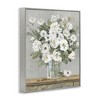Stupell Industries White Bouquet Painting Framed Giclee Art, Gray, 24" x 30" - 2 of 4