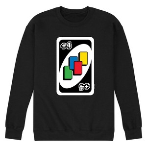 Men's - UNO - Draw Four Graphic Fleece Sweatshirt - 1 of 4