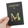 Unique Bargains Durable Letter Pattern Passport Holder 1 Pc - 3 of 4