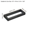 Unique Bargains 3D Floating Waterproof Coin Jewelry Display Case with Stand Bases - 2 of 4