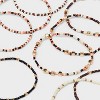 Mixed Cubed Beaded Bracelet Set 9pc - Universal Thread™ - 4 of 4