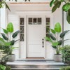 Bird of Paradise Artificial Plant, Fake Silk Banana Leaf Tall Artificial Plants, 1Pcs for Home Living Room and Office Decoration,Indoor Outdoor - 2 of 4