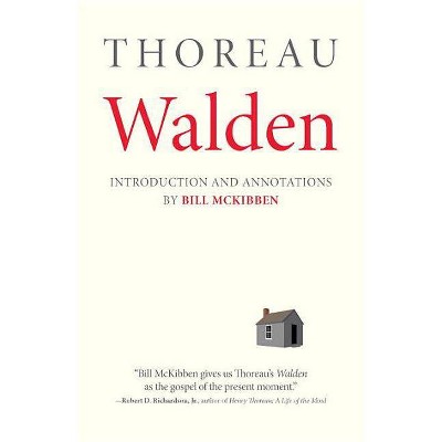 Walden: With an Introduction and Annotations by Bill McKibben - (Concord Library) by  Henry David Thoreau (Paperback)