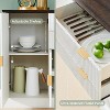 Buffet Sideboard Cabinet with Storage, Modern Buffet Table with Adjustable Shelves, Coffee Bar Cabinet with 2 Drawers & 4 Doors - 4 of 4
