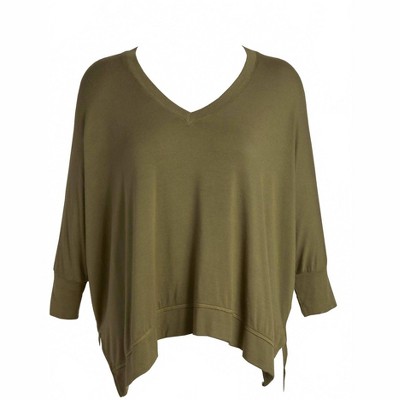 Women's Sabina V Neck Top - LVHR