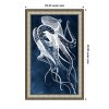 Amanti Art Octopus Sway II by Grace Popp Wood Framed Wall Art Print - 3 of 4