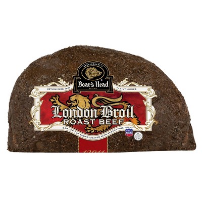 Boar's Head London Broil Roast Beef - Deli Fresh Sliced - price per lb