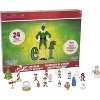 Jakks Holiday Elf Advent Calendar 24 Days of Collectible Surprise - 2 of 4