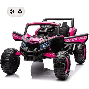 24V Kids Ride On UTV - Electric Off-Road Car with Remote Control, 200W Motors, LED Lights, Music, Enhanced Suspension, for Boys & Girls, - 1 of 4