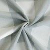 Habitat 100% Polyester Genesis Light Filtering Plaid Woven Grommet Curtain Panel Grey - 3 of 4