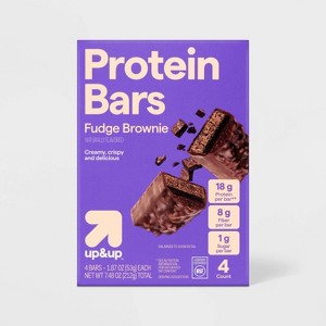 Protein Bars - Fudge Brownie Milk Chocolate - 4ct - up&up™ - 1 of 4