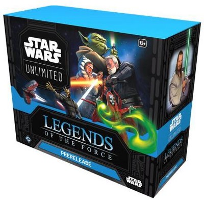 Fantasy Flight Games Star Wars: Unlimited TCG Legends of The Force Prerelease Box - 6 Packs & Exclusive Promo Cards