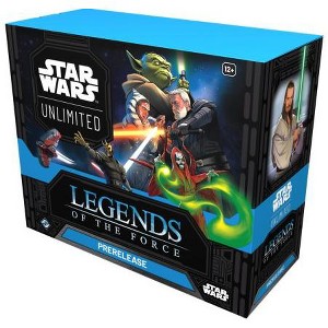 Fantasy Flight Games Star Wars: Unlimited TCG Legends of The Force Prerelease Box - 6 Packs & Exclusive Promo Cards - 1 of 4