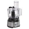 Hamilton Beach Bowl Scraper 10 Cup Food Processor - Black 70730: Stainless Steel Blades, 2-Speed, Large Feed Tube - 2 of 4