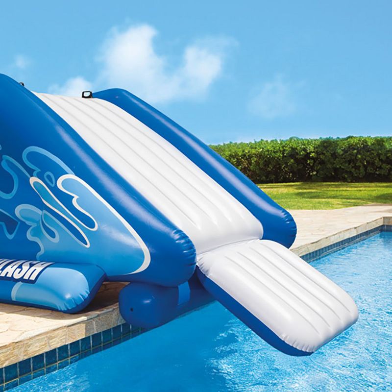 Intex Inflatable Swimming Pool Water Slide, Blue (2 Pack) & Intex Repair Kit, 3 of 7
