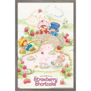 Trends International The World of Strawberry Shortcake - Bridge and Friends Framed Wall Poster Prints - 1 of 4
