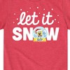 Boys' - SpongeBob SquarePants - Let It Snow Short Sleeve Graphic T-Shirt - 2 of 4