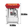 Gulches Red 6 Ounce Bar Style Popcorn Machine - 4 of 4