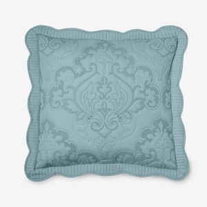BrylaneHome Amelia Euro Sham - Euro, Seaglass - 1 of 3