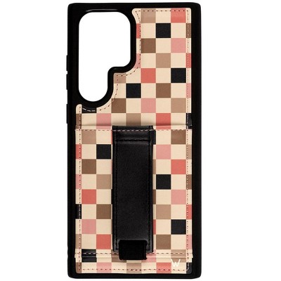 Walli Cases Checkmate by Harmony Beus Phone Case with Wallet and Finger Strap