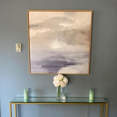 Dillard Narrow Long Console Table Deep Gold - Aiden Lane