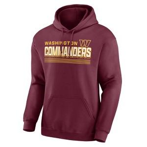 NFL Washington Commanders Men's Long Sleeve Core Fleece Hoodie - 1 of 3