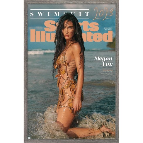 Trends International Sports Illustrated: Swimsuit Edition - Megan Fox Cover 23 Framed Wall Poster Prints - image 1 of 4