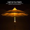 Yardgrace 9ft Outdoor Pagoda Patio Umbrella with Lights, 360° Rotation, Push-Button - 4 of 4