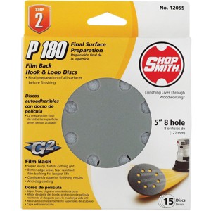 Gator Blade  15pk 5" 180g Sndng Disc 9025 - 1 of 1