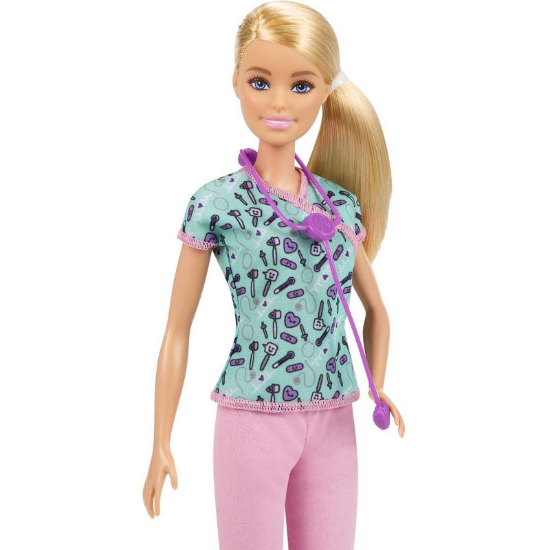 ​Barbie Careers Nurse Doll, 2 of 8