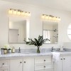 DAKAFUL Bathroom Vanity Light, 4/5/6/8/10-Light Vanity Fixture with Frosted Glass Shades,Reversible Wall Light Over Mirror, for Bathroom/Bedroom - 4 of 4
