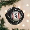 Old World Christmas Blown Glass Ornament for Christmas Tree, Chicago White Sox Baseball Mitt (with OWC Gift Box) - 2 of 4