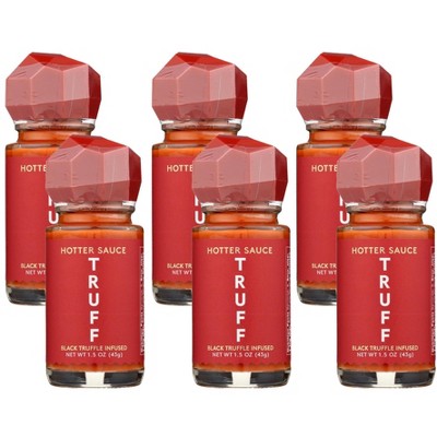 Truff Black Truffle Infused Hotter Hot Sauce - Case of 6/1.5 oz