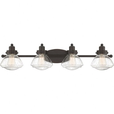 Quoizel Lighting Scholar 4 - Light Vanity in  Palladian Bronze