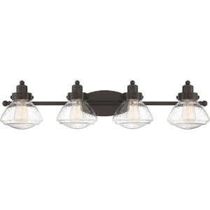 Quoizel Lighting Scholar 4 - Light Vanity in  Palladian Bronze - 1 of 4