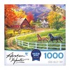 RoseArt Abraham Hunter Horse Valley Farms Jigsaw Puzzle - 1000pc - 4 of 4