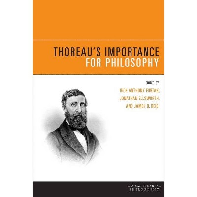 Thoreau's Importance for Philosophy - (American Philosophy) by  Rick Anthony Furtak & Jonathan Ellsworth & James D Reid (Hardcover)