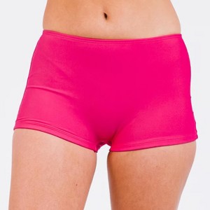 Calypsa Women's Chlorine Resistant Boyshorts - 1 of 4