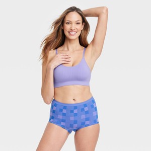 Women's Seamless Boy Shorts - Auden™ - 1 of 4