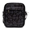 Disney Vegan Leather Crossbody Bag with Front and Back Zip Pocket, Snow White Evil Queen Glow in the Dark Apple and Icons Black, 8.5" x 10.0" - 3 of 4