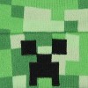 Minecraft Creeper Embroidered Face Allover Pixelated Design Gamer Cuffed Beanie - 3 of 4