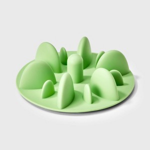 Silicone Slow Dog and Cat Feeding Mat - Boots & Barkley™ Green