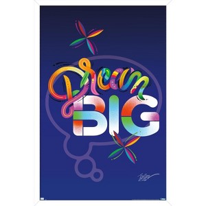 Trends International Jason Naylor - Dream Big Framed Wall Poster Prints - 1 of 4