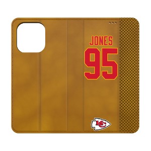 NFL Kansas City Chiefs Players Game Tactic Folio Cell Phone Case for Apple iPhone - 1 of 4
