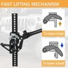 High Lift Farm Jack - Ratcheting Utility Jack with 3 Ton (6,600 Lb) Capacity, Car Jack Adjustable Range 6" to 55" for Cars, Trucks, ATVs, and SUVs - 4 of 4