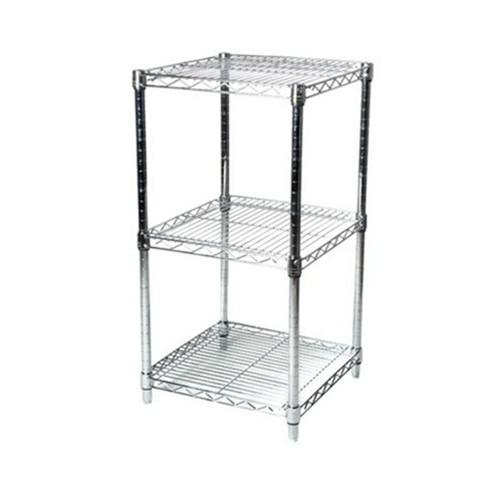 Shelving.com Chrome Wire Shelving with 3 Tier Shelves - - image 1 of 3