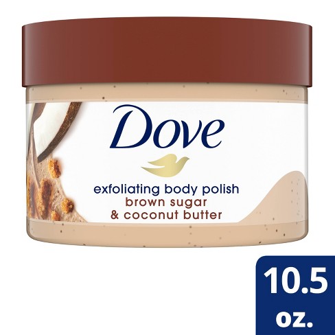 Dove Beauty Brown Sugar & Coconut Butter Exfoliating Body Polish - 10.5oz - image 1 of 4