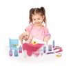 New Adventures Little Partners: Baby Doll Feed & Care Deluxe Playset w/ 15in Baby Doll - 3 of 4